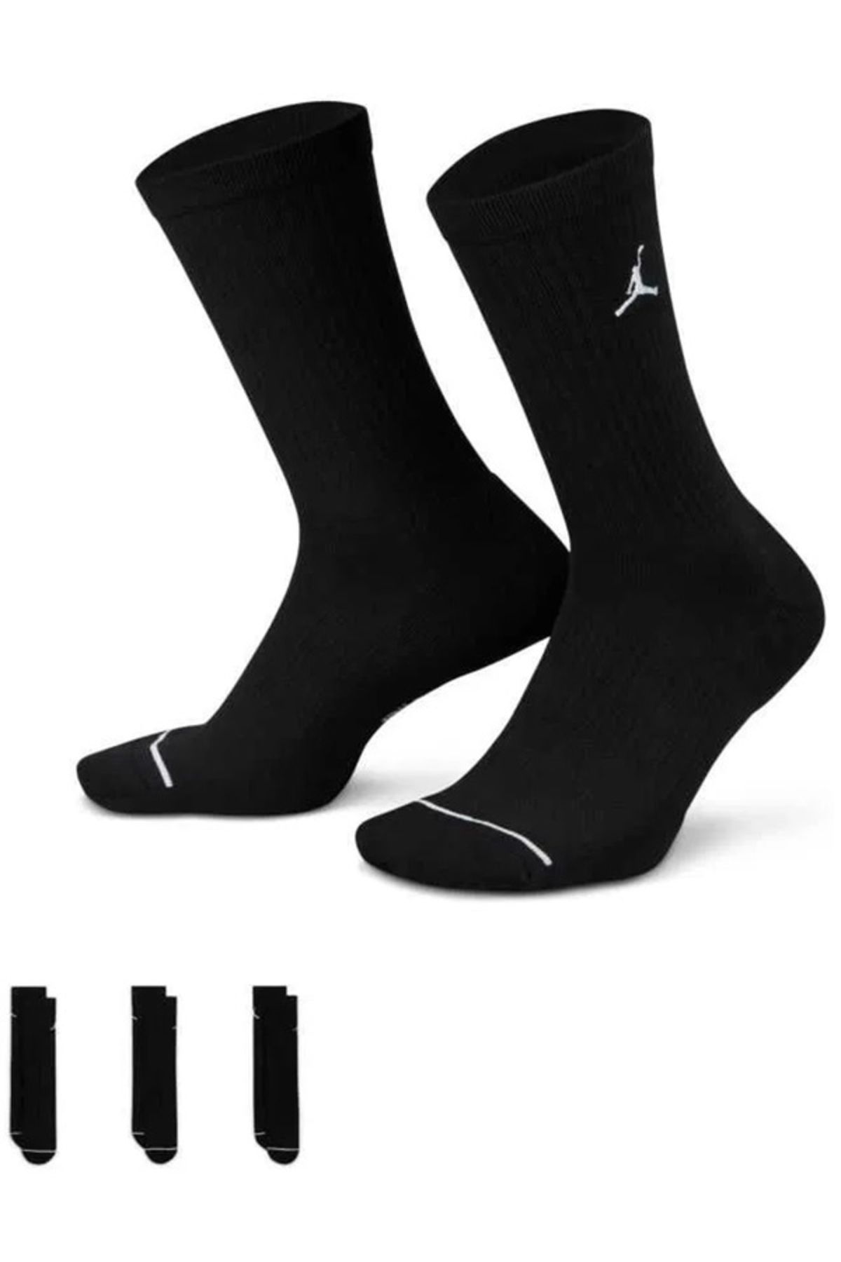 Nike Jordan Everyday Cush Poly Crew Spor Çorap (3 Çift)