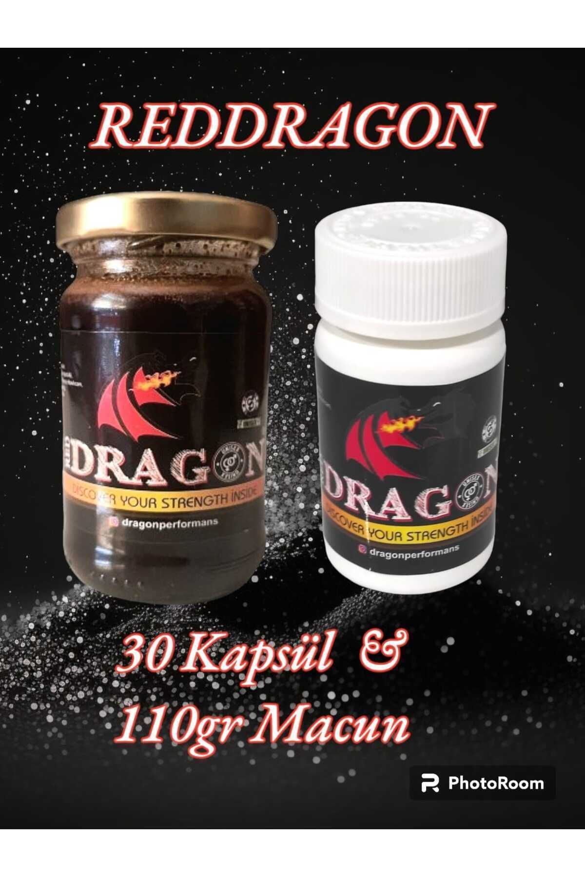 RED DRAGON ÇAKŞIR OTU EXTRATLI 110 GR PERFRMANS MACUN VE GİNSENGLİ 30 LU KAPSÜL