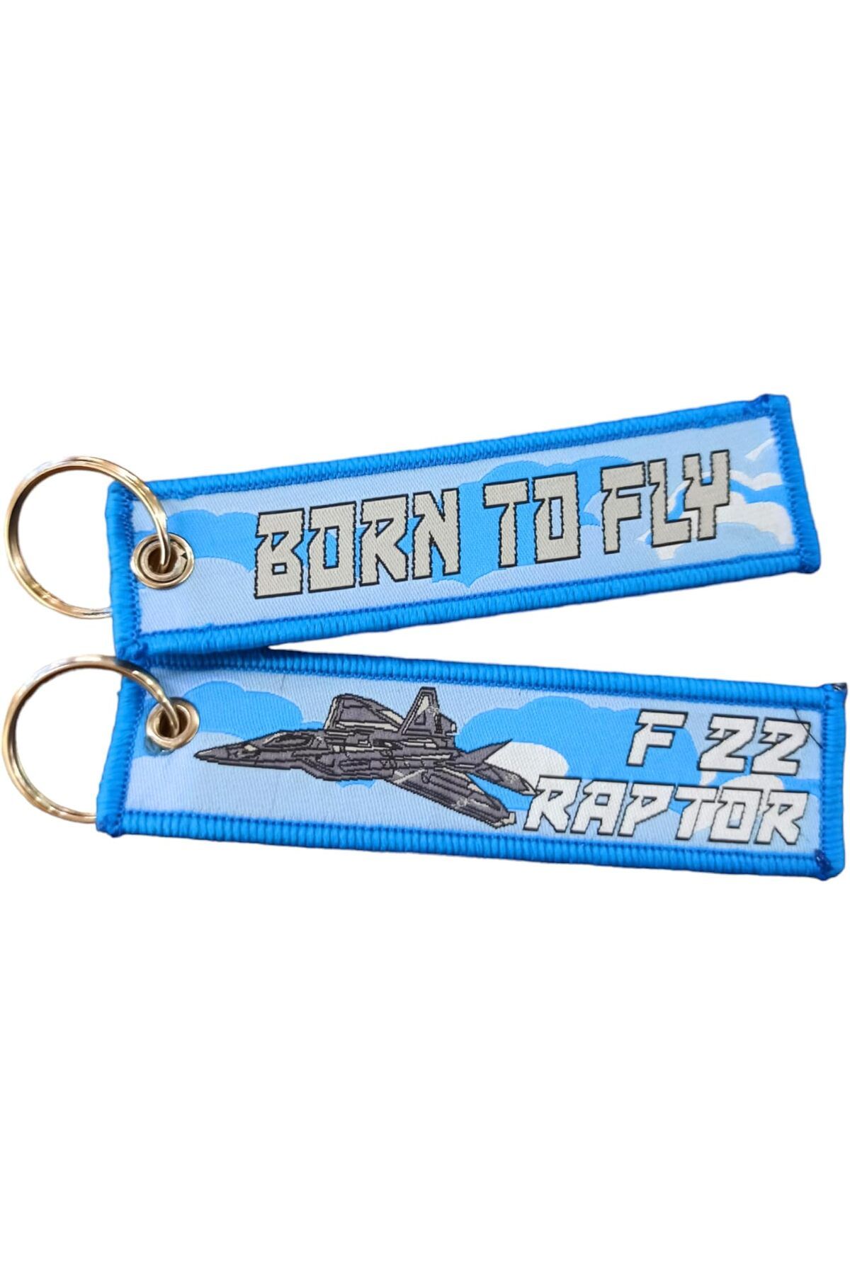ÇAĞUR Dark Savaş Uçakları Serisi Born To Fly Motorcu Anahtarlığı, Atv, Utv, 4x4 Anahtarlığı Sırt