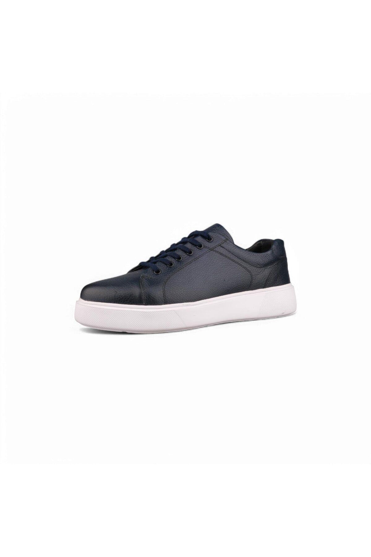 M.P. Erkek Sneaker - Lacivert, Deri