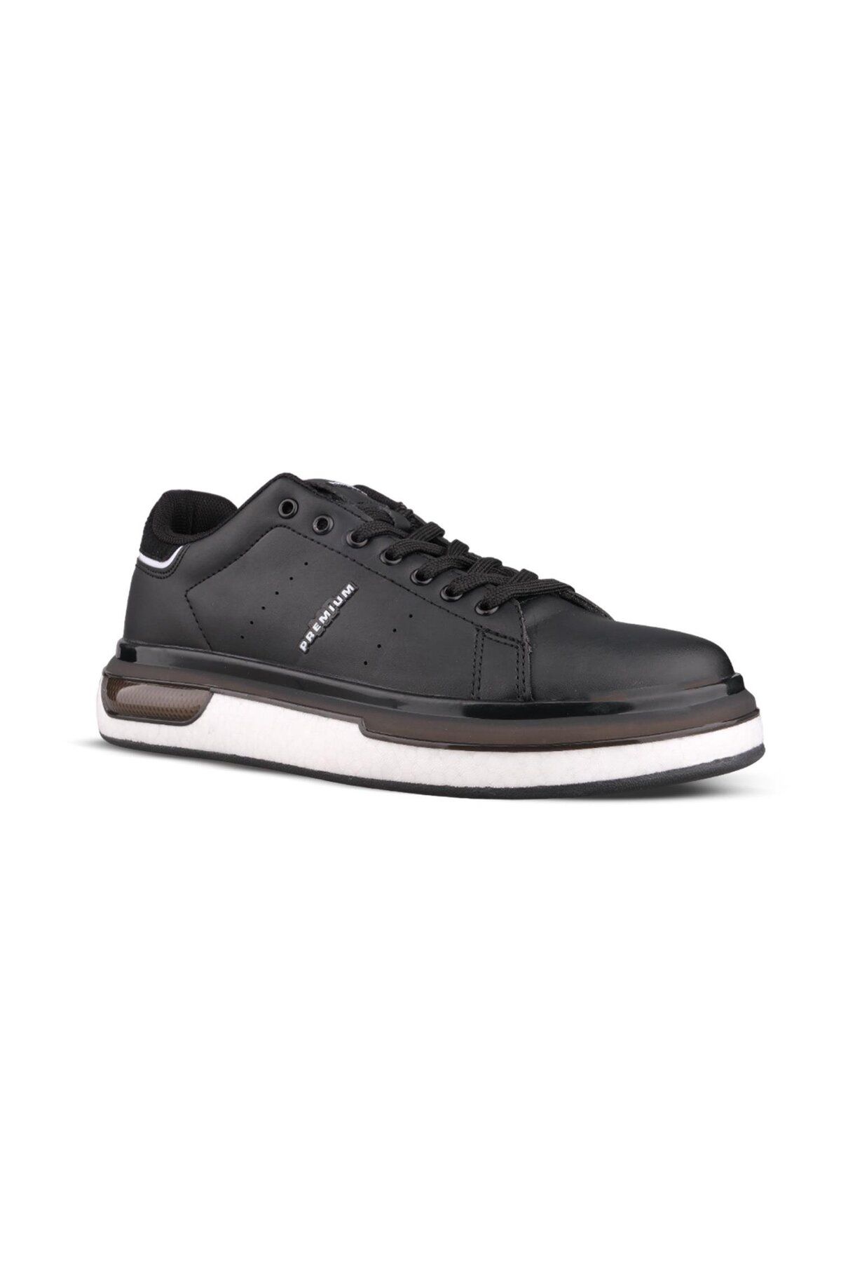MP PREMIUM Erkek Sneaker - Siyah-Beyaz,