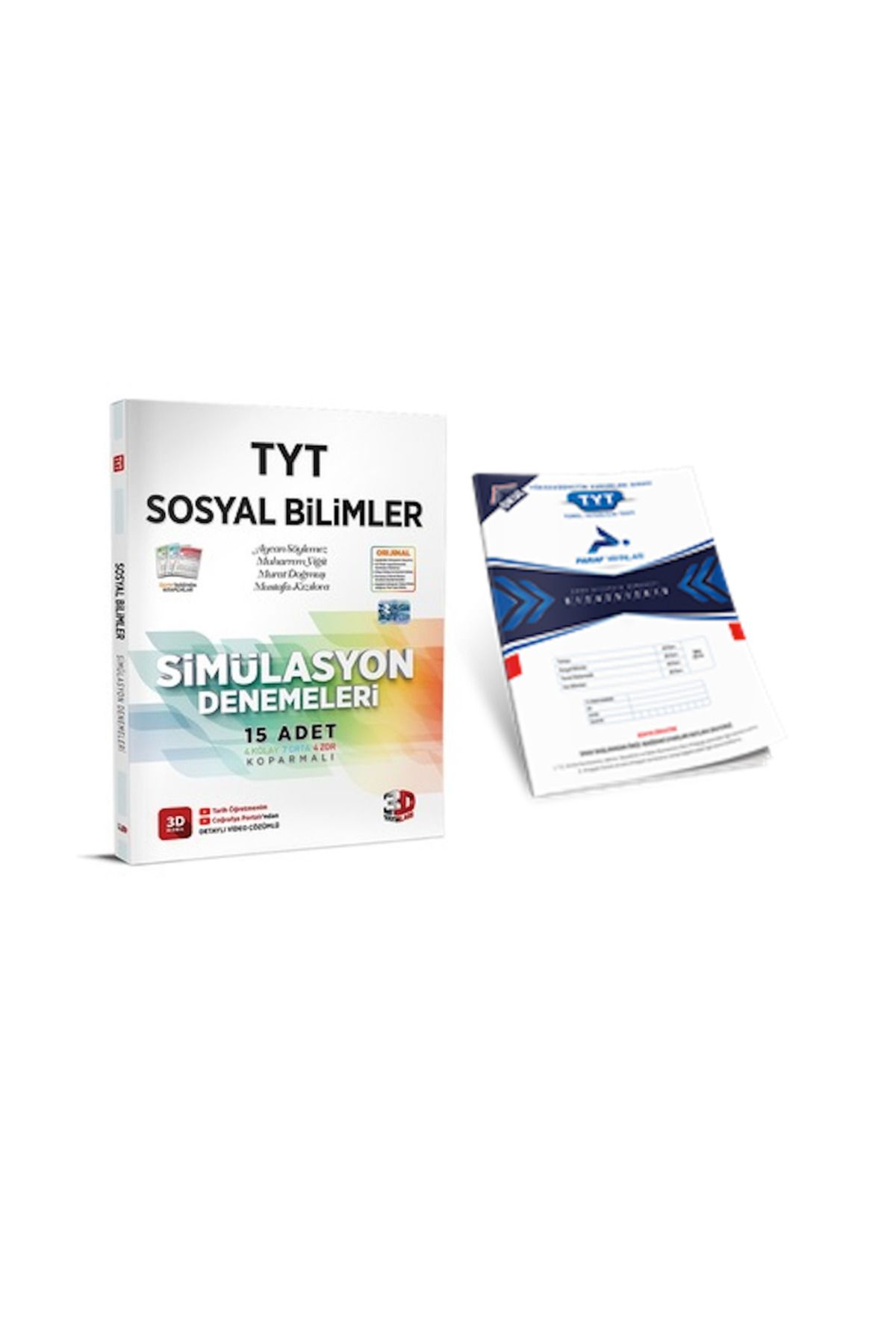 3D Yayınları TYT 3D Simülasyon SOSYAL BİLGİLER Denemeleri ( DENEME HEDİYE)
