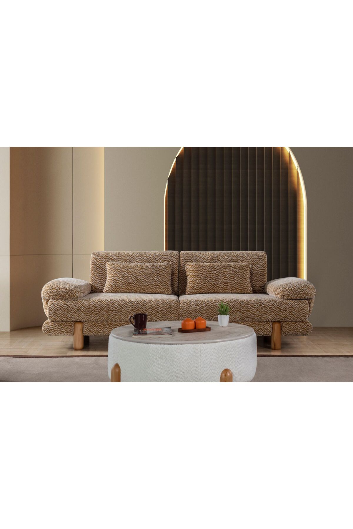 Doressa Troy Fall Brown Kanepe