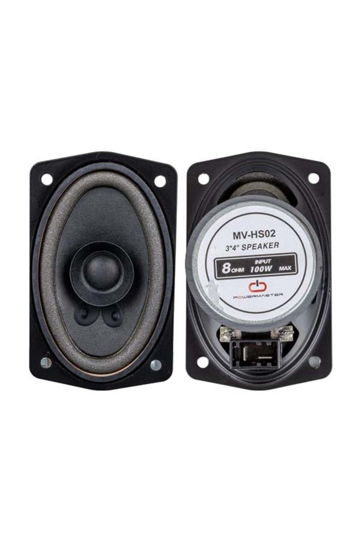 robotrend Magicvoice Mv-hs02 3x4'' 7.5x10 Cm 8 Ohm Max 100 Watt Oval Oto Hoparlör