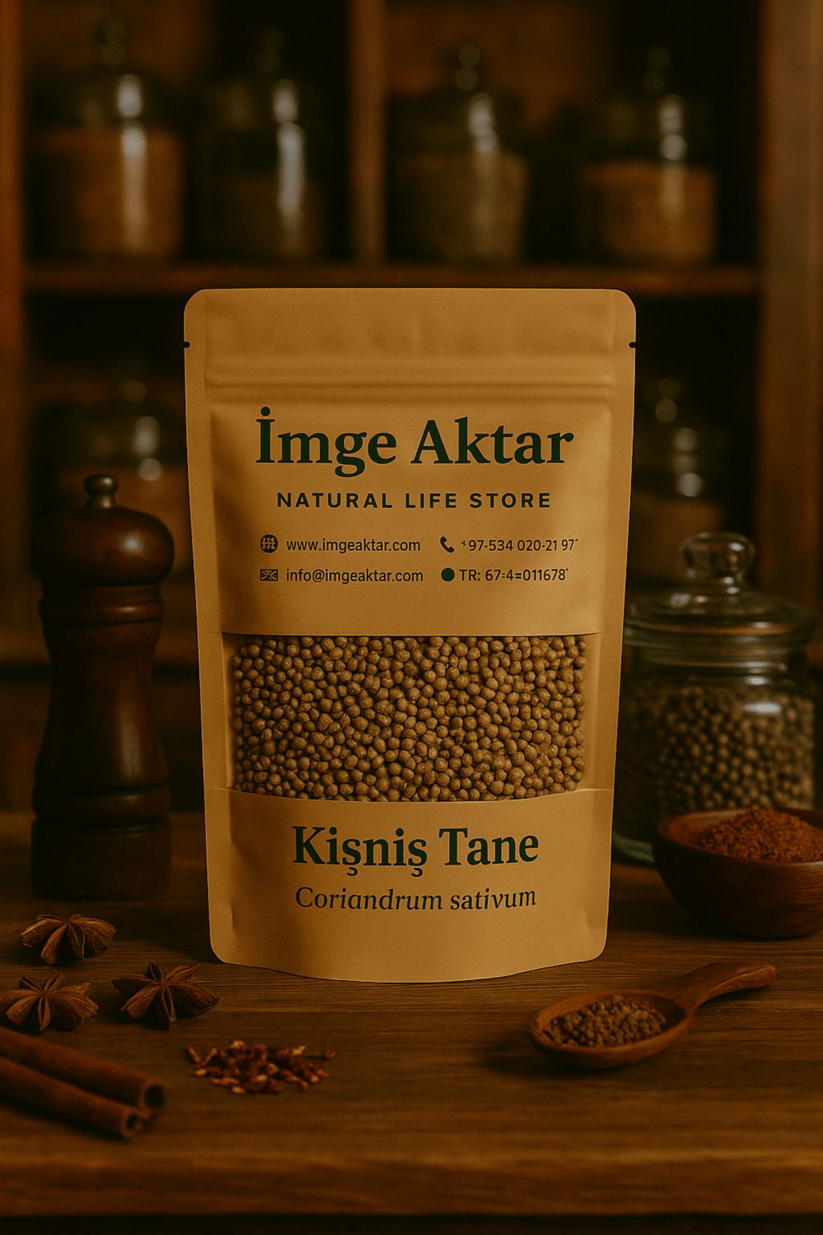 İmge Aktar Kişniş Tane 100g