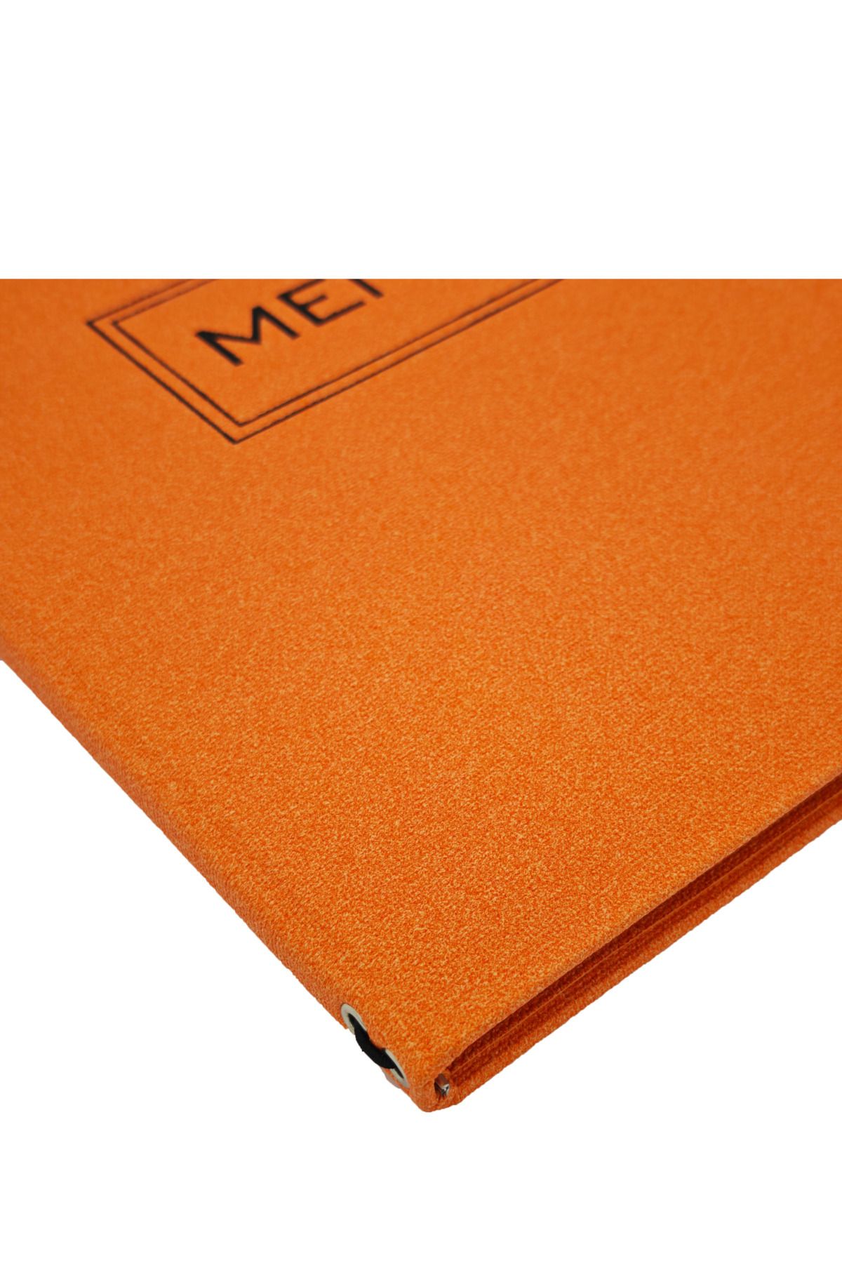 ankara menü-A4 Thermo Leather Menu Container, Embossed Printed (Elastic - Snap-On - Drawstring) 2