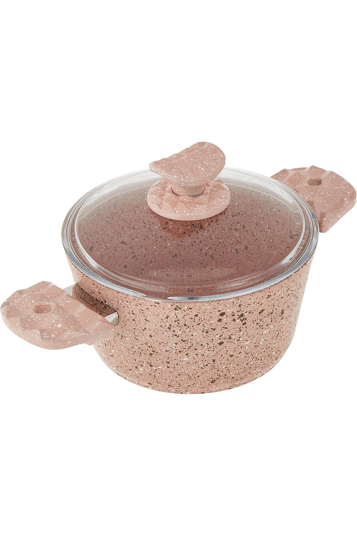 HOME MAKER-GRANITEC PINK CASSEROLE 20CM 1