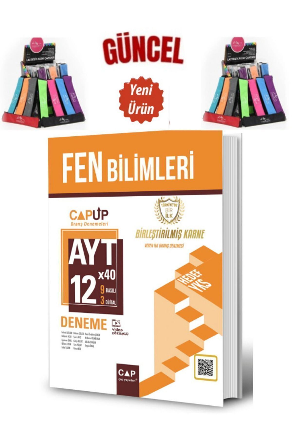 Ens Yayıncılık Çap 2024-2025 AYT Fen Bilimleri 12 X 40 Up Deneme+Kalemlik
