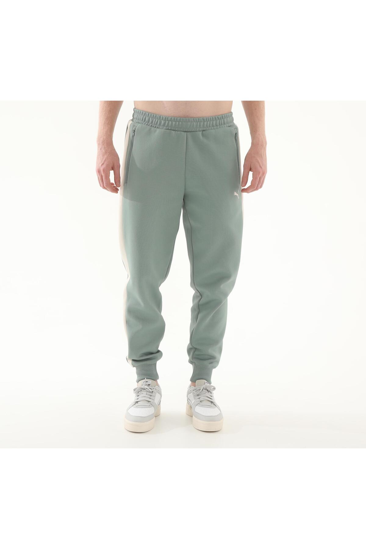 پوما شلوار ورزشی مردانه پوما مدل T7 Always On Track، رنگ سبز، کد 629588-30