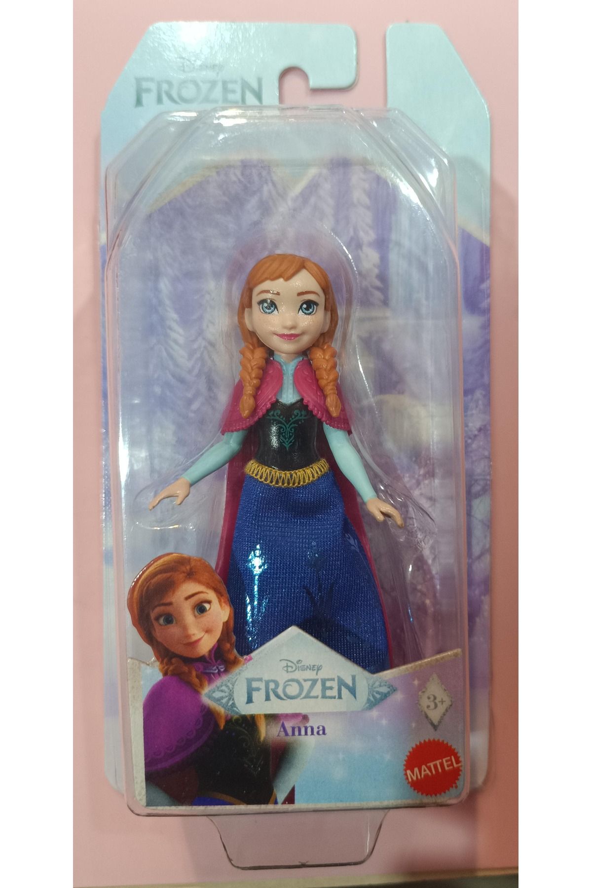 Frozen Disney Karlar Ülkesi Anna Mini Bebekler Anna HPD46 (9 CM)