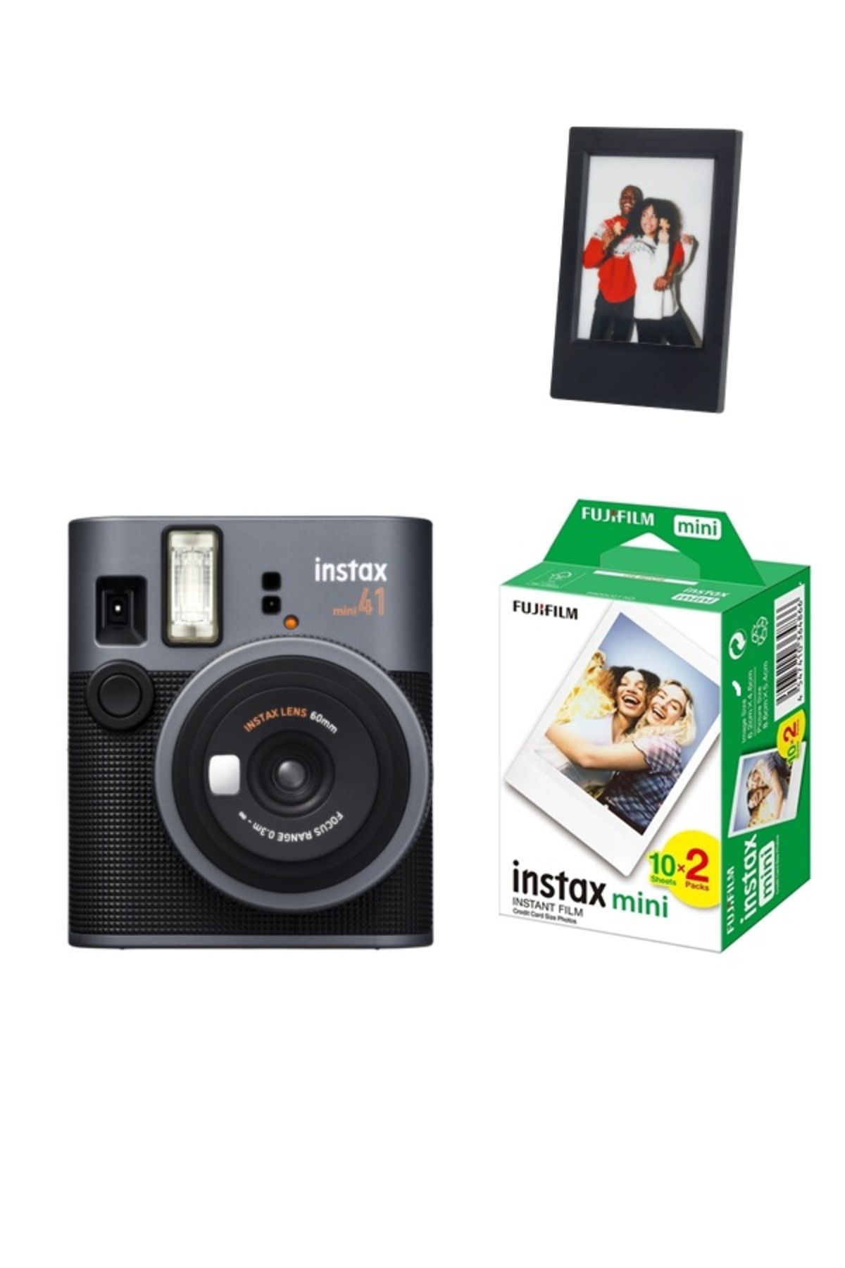 Fujifilm Instax Mini 41 Fotoğraf Makinesi 20'li Film ve Mıknatıslı Çerçeve