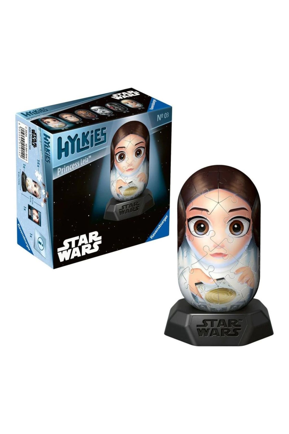 robotrend Çocuk 010142 Hylkies - Prenses Leia 54 Parça Puzzle - No:03 - Ravensburger