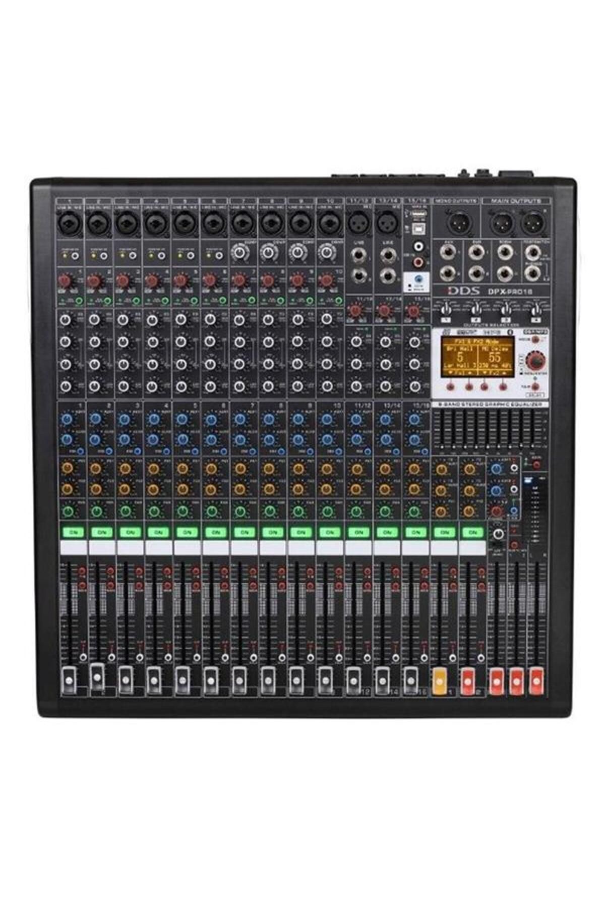 robotrend Dds Dpx-Pro16 4X1250 Watt 16 Kanal Power Mixer