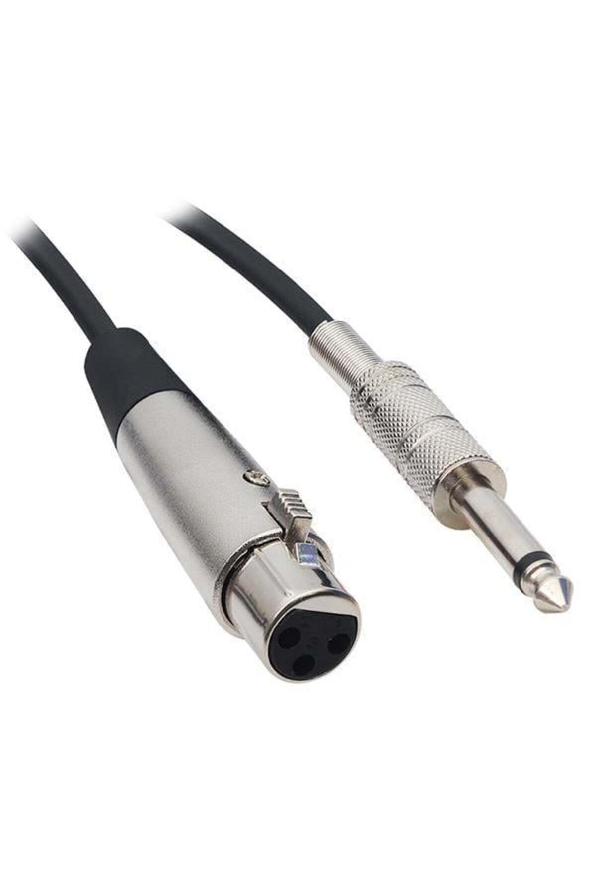 Pazarcan Powermaster 5 Metre Hazır Mikrofon Ara Kablosu
