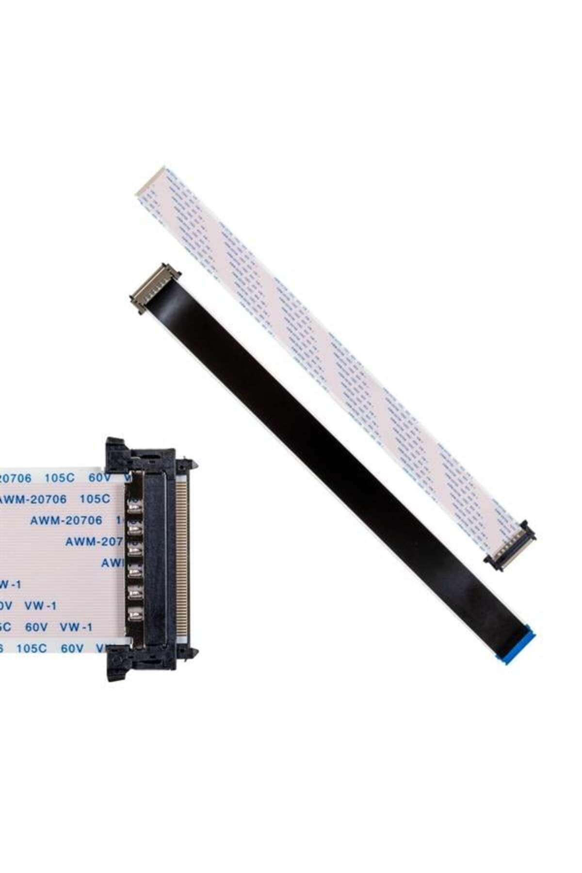 FAYMEM GLOBAL PFC Kablo 4K 51 Pinli 35Cm Soketsiz Taraf 29Mm (Tek Tarafı Soketli)