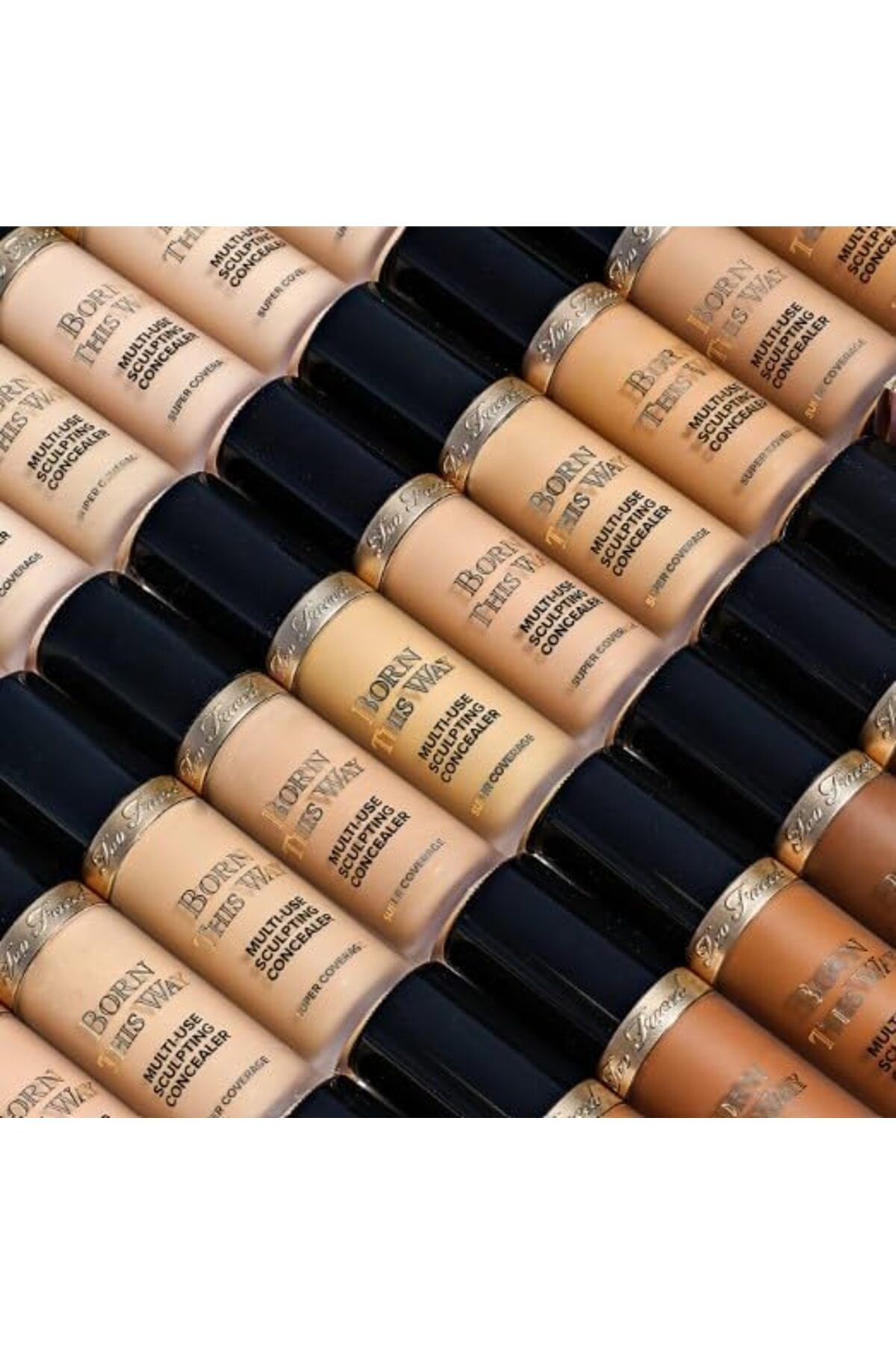 Too Faced-Born This Way Super Coverage Multi-Use Concealer | Full Coverage, Oil Free, Long Lasting + 3