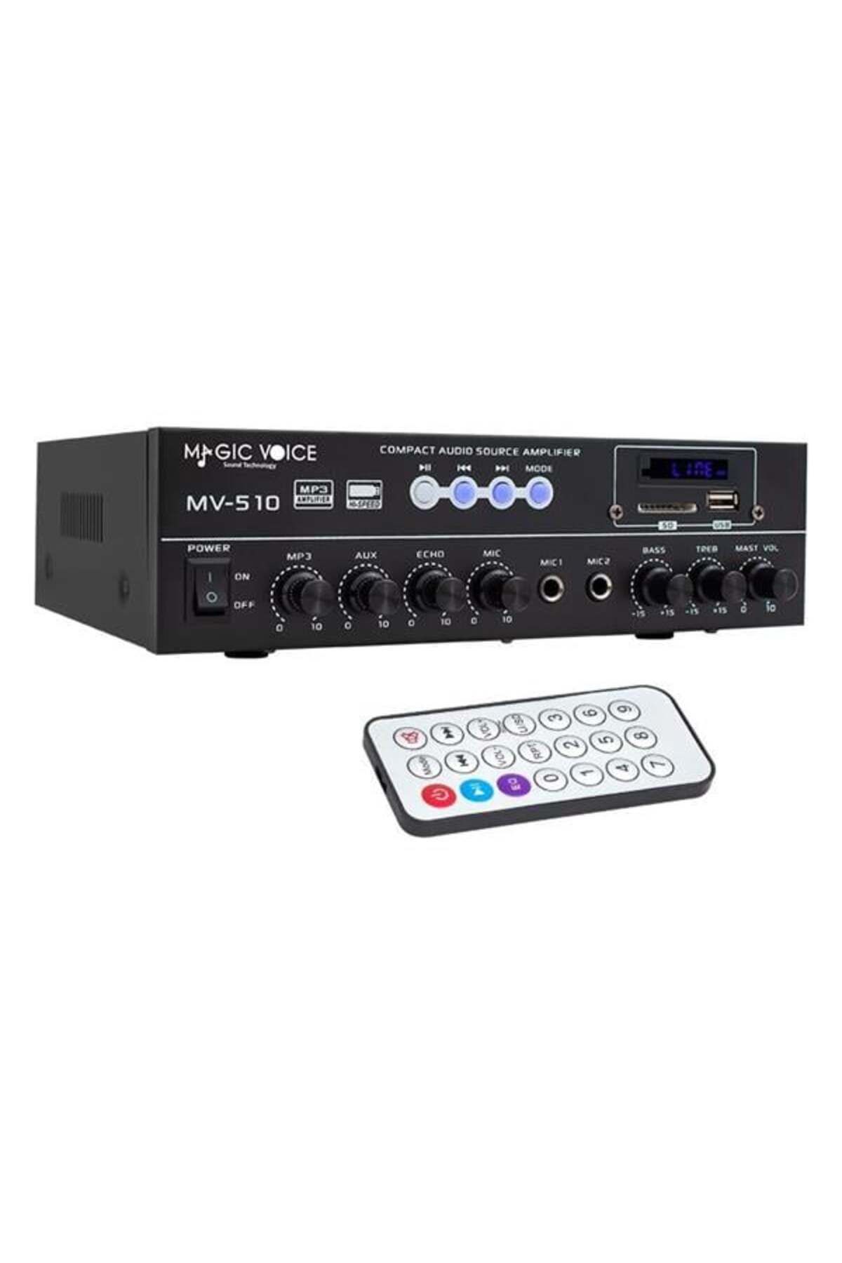 robotrend Magicvoice Mv-510 50 Watt Usb-sd-bluetooth Girişli Hat Trafolu Anfi