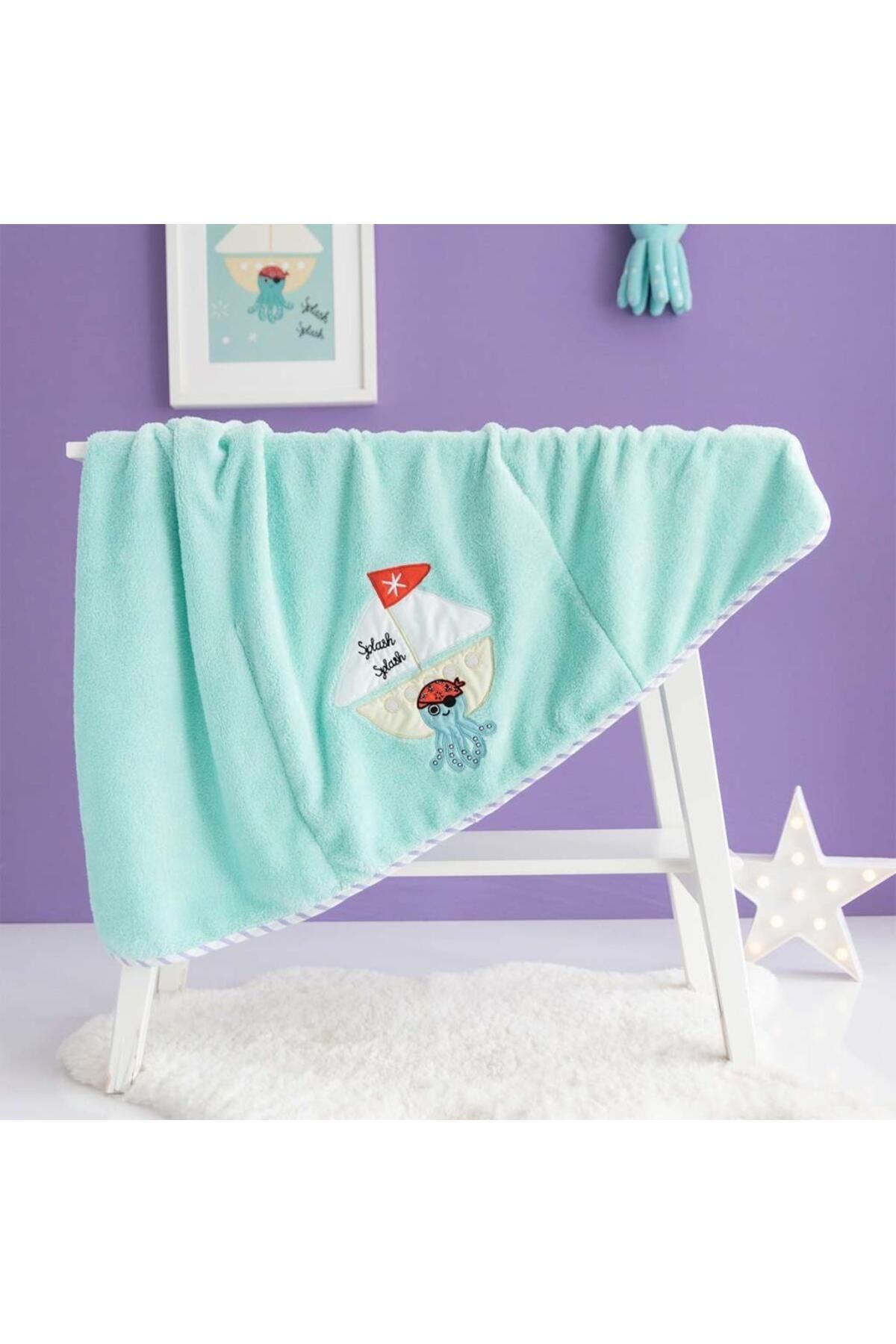 Milk & Moo-Milk&Moo Babydecke – Seemann und Oktopus 1