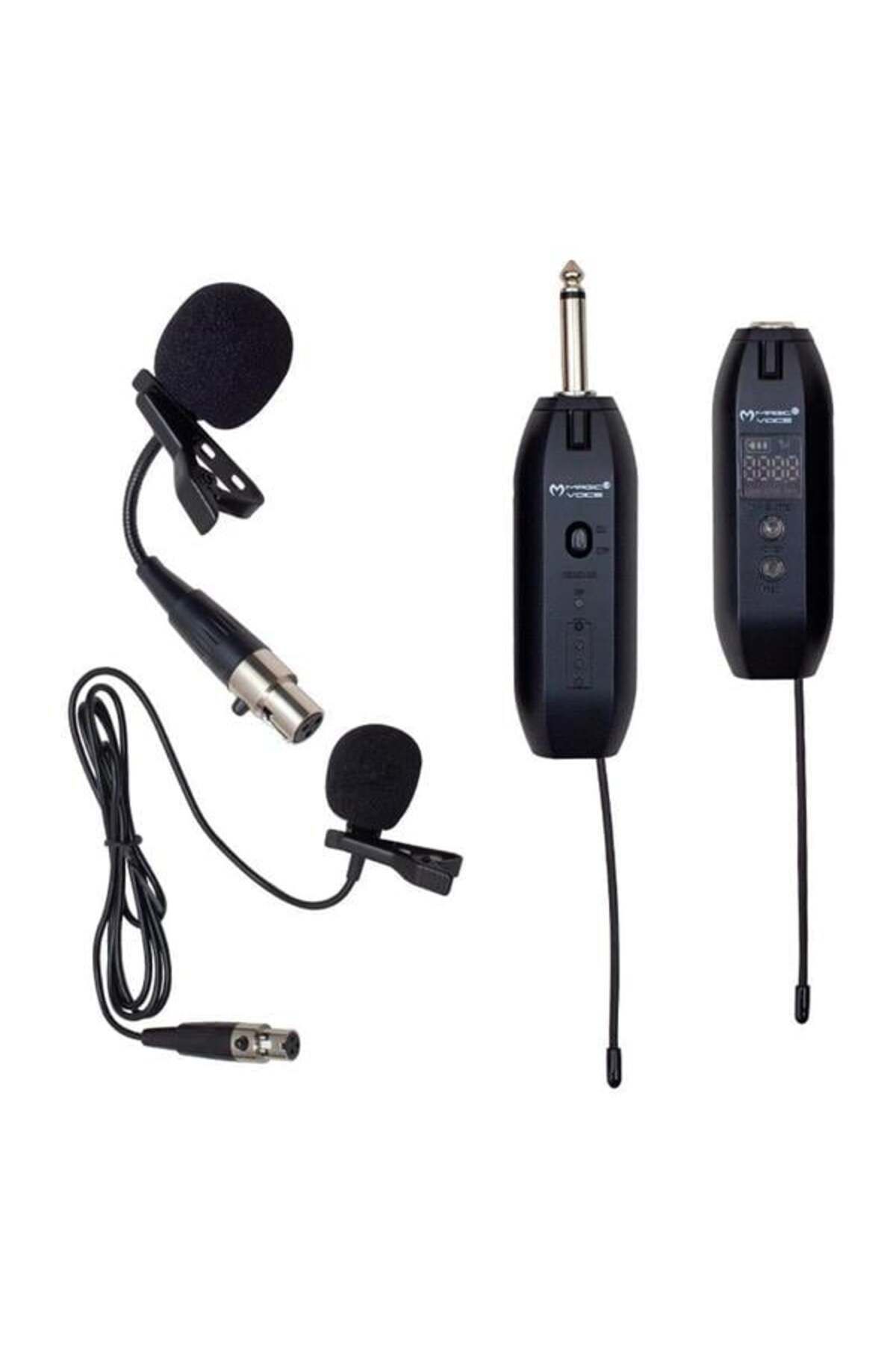 robotrend Magicvoice Mv-19589 Uhf Yaka Tipi Enstrüman Ikili Mikrofon Set