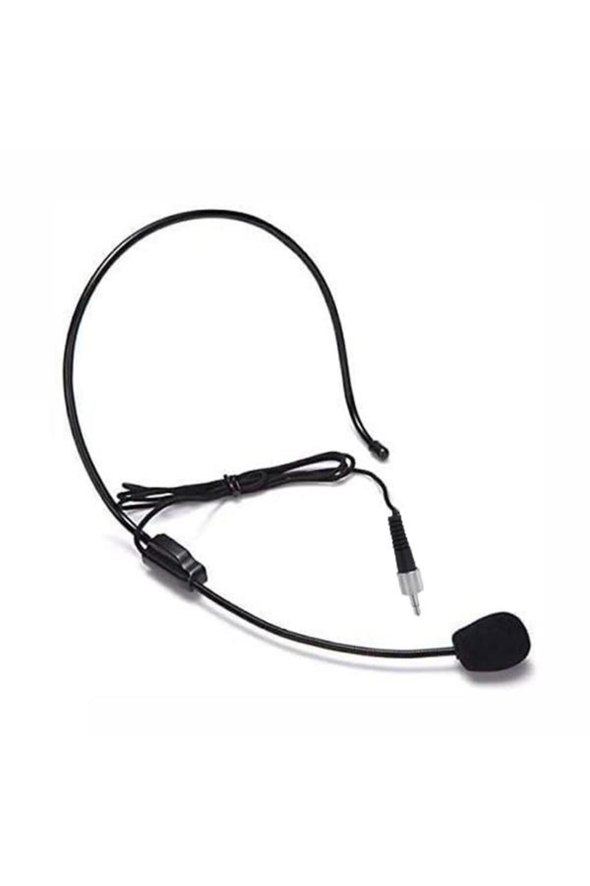 LovelymCo Osawa Osw W-2 Kablolu 3.5 Mm Vidalı Headset Telsiz Kafa Mikrofonu