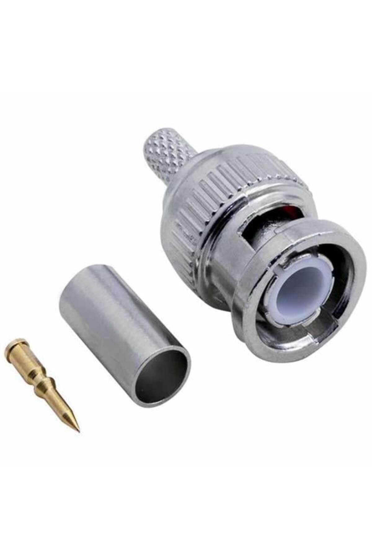 Pazarcan Bnc Fiş Erkek Sıkmalı Konnektör Rg 58 Tip