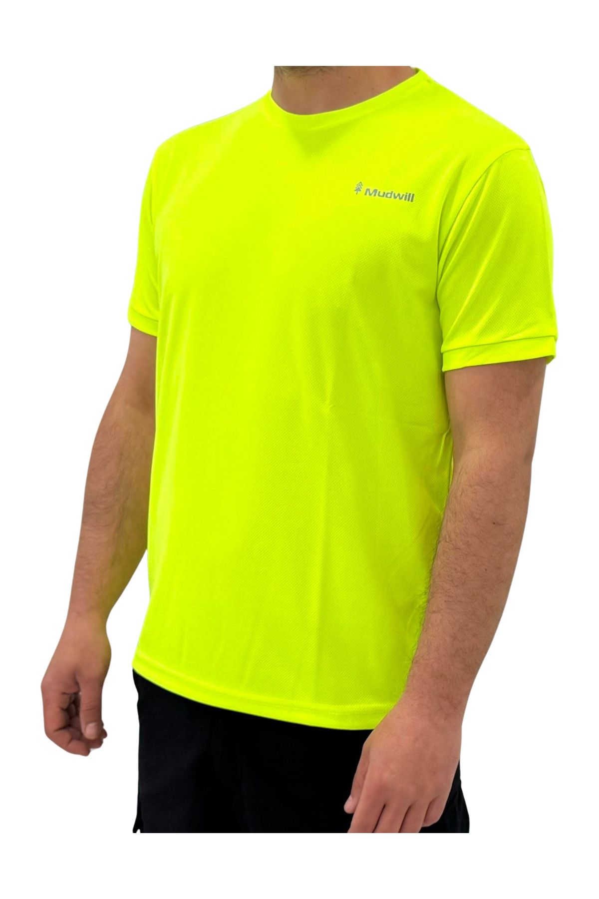 Mudwill Quickdry Spor T-Shirt - Neon Yeşil