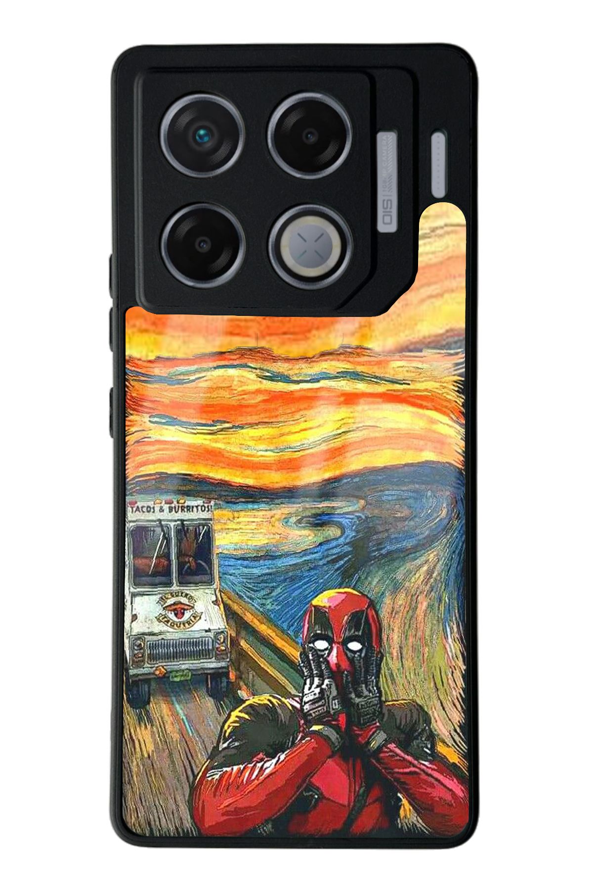 Spoyi İnfinix GT 20 Pro Deedpool Tasarımlı Glossy Telefon Kılıfı