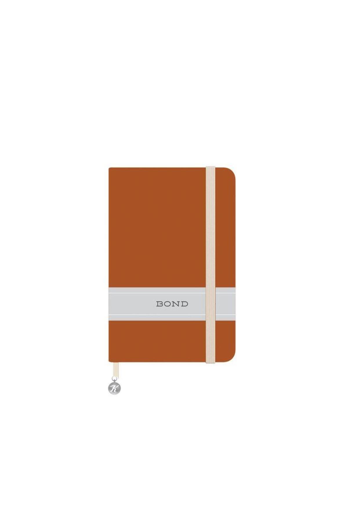 KESKİN COLOR Keskin 9*14 96 Yp.Çizgili Ciltli Bond Defter - Turuncu