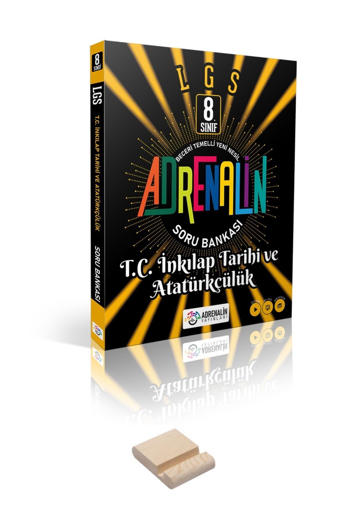 Adrenalin Yayınları LGS 8. Sınıf T.C. İnkılap Tarihi ve Atatürkçülük Soru Bankası