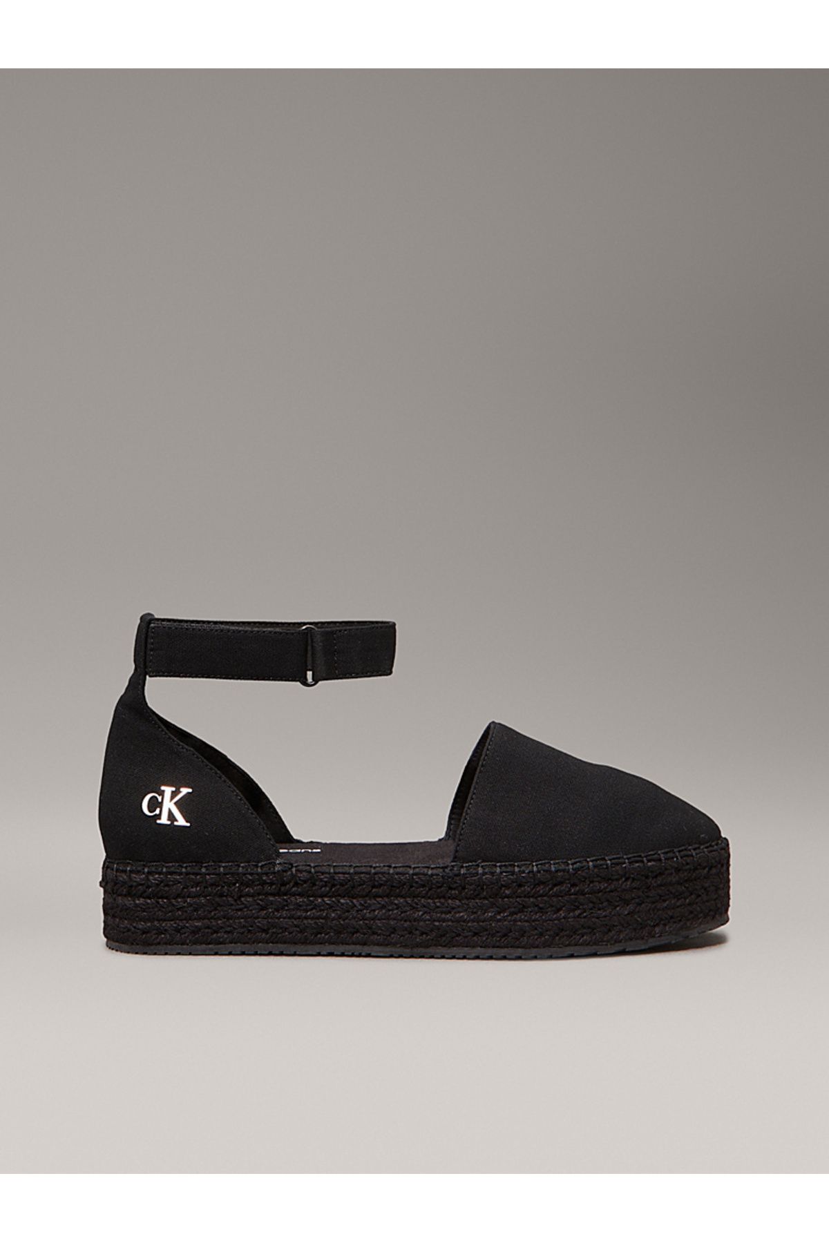 Calvin Klein Canvas Platform Espadrilles