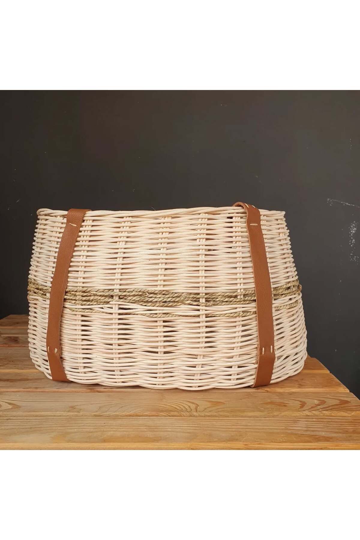 Home 🌿 Doğal bambu örgü el işçiliğiyle üretilmiş piknik sepeti!