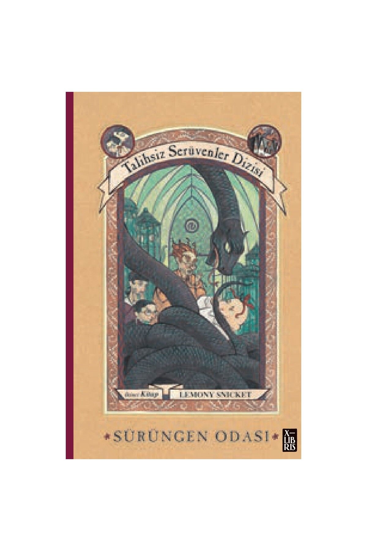 XLibris Talihsiz Serüvenler Dizisi 2 - Sürüngen Odası - Lemony Snicket