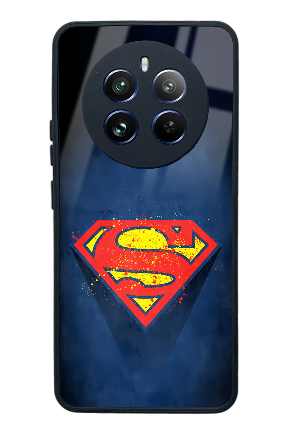 Spoyi Oppo Realme 12 Pro Superman Tasarımlı Glossy Telefon Kılıfı