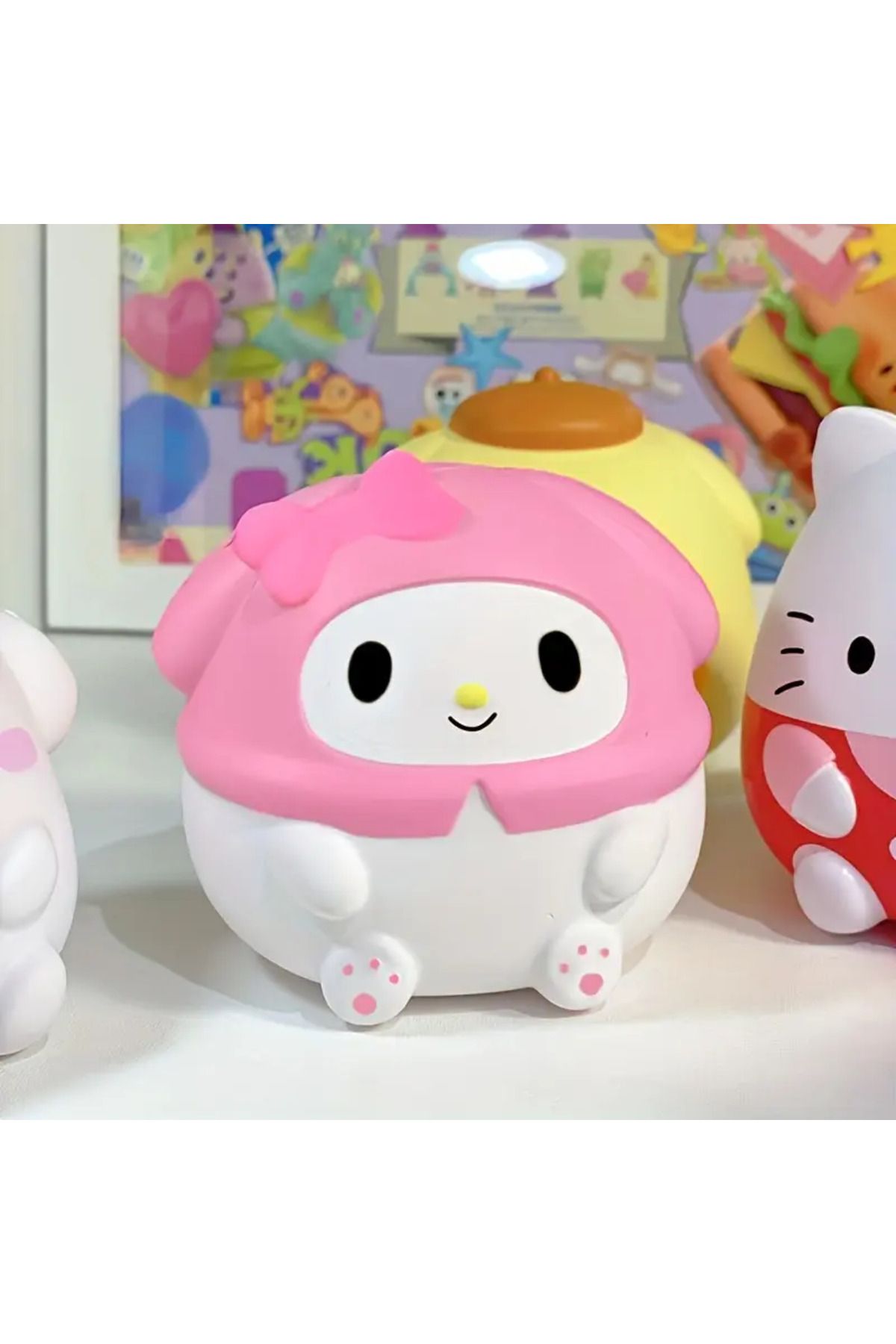 BALCI HEDİYELİK MY MELODY sukuşi-squishy stres oyuncak sıkmalık hayvan oyuncaklar