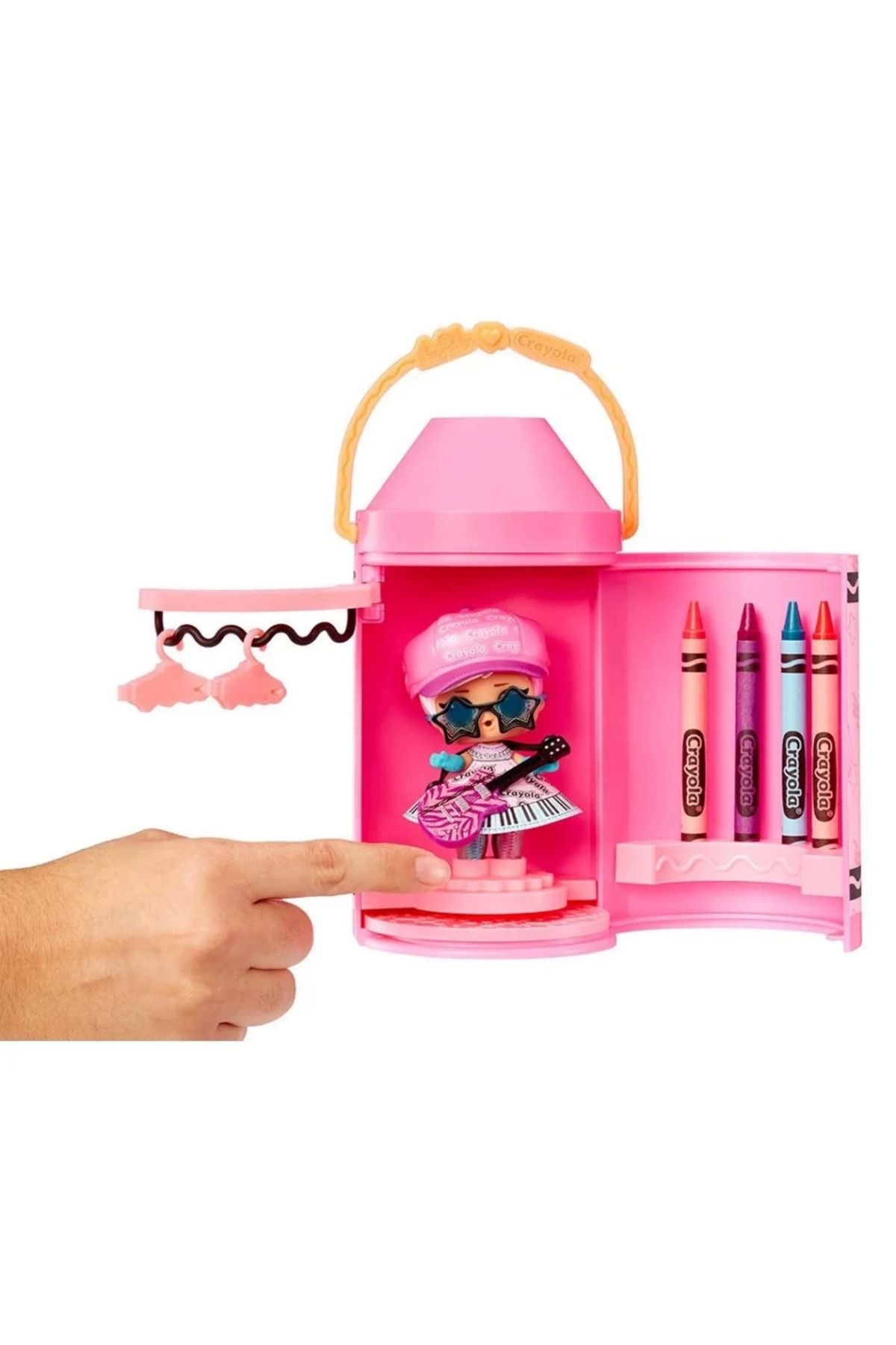 LOL Tots Crayola, Çocuklar İçin Eğitici Ve Yaratıcı Sihirli Bebek Seti