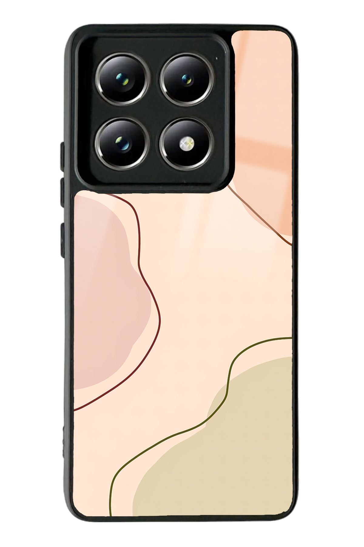 Spoyi Xiaomi Mi 14 T Pro Nude Colors Tasarımlı Glossy Telefon Kılıfı