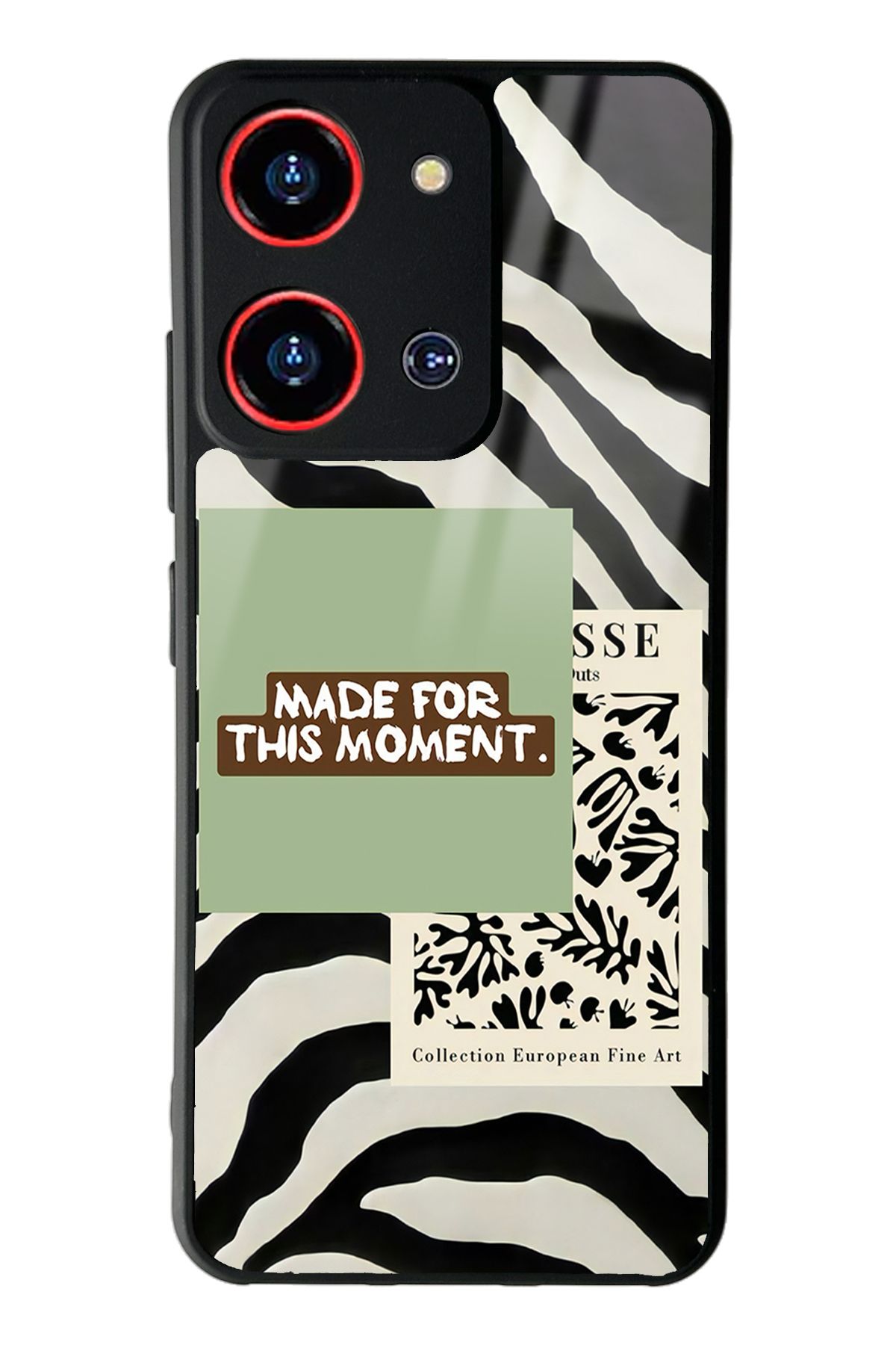 Spoyi Reeder S19 Max Pro S Zoom Green Mattisse Tasarımlı Glossy Telefon Kılıfı
