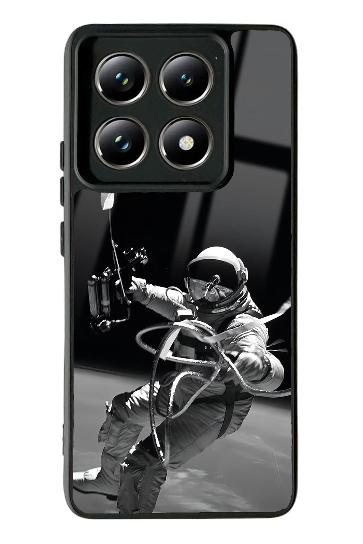 Spoyi Xiaomi Mi 14 T Pro Space Tasarımlı Glossy Telefon Kılıfı
