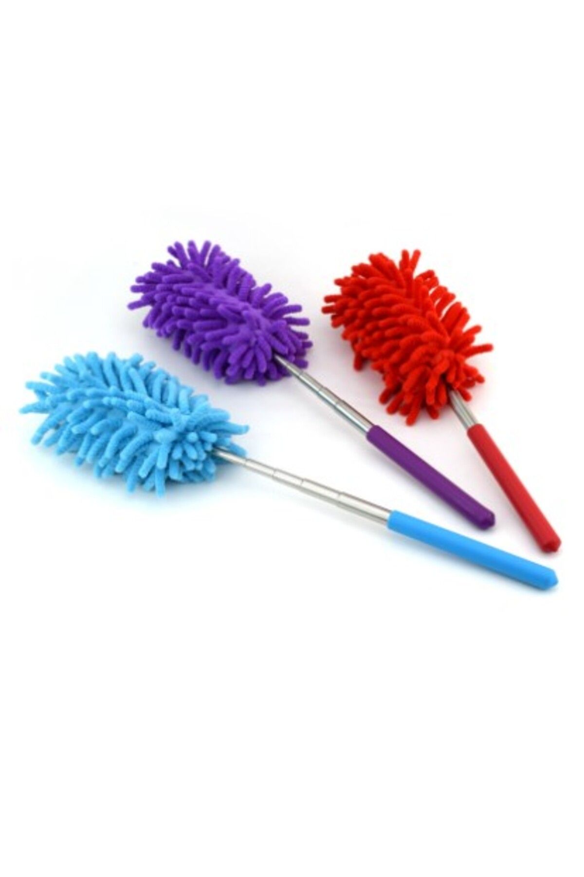 KfksStore Teleskopik Mikrofiber Toz Alma Fırçası
