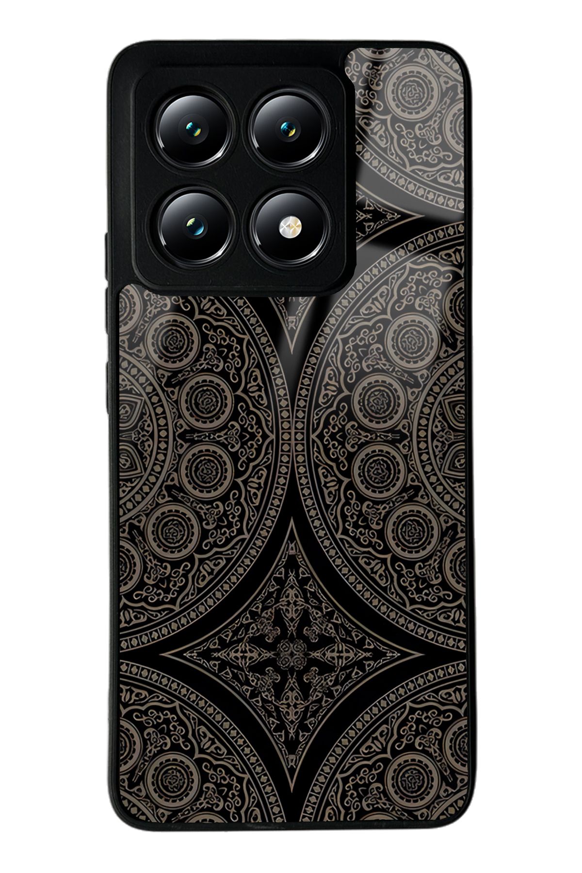 Spoyi Xiaomi Mi 14T Osmanlı Motif Tasarımlı Glossy Telefon Kılıfı
