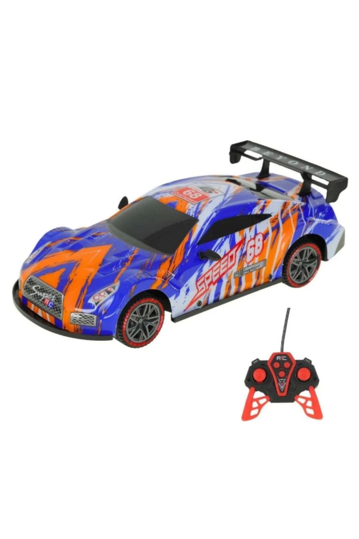 robotrend 1/18 Kutulu Şarjlı Araba Çocuklar İçin Eğitici Ve Eğlenceli Şarjlı Araba Seti Zeka Gelişimi