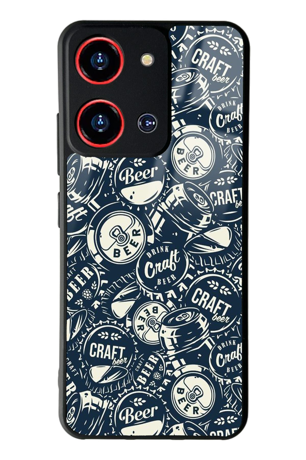 Spoyi Reeder S19 Max Pro S Zoom Drink Tasarımlı Glossy Telefon Kılıfı