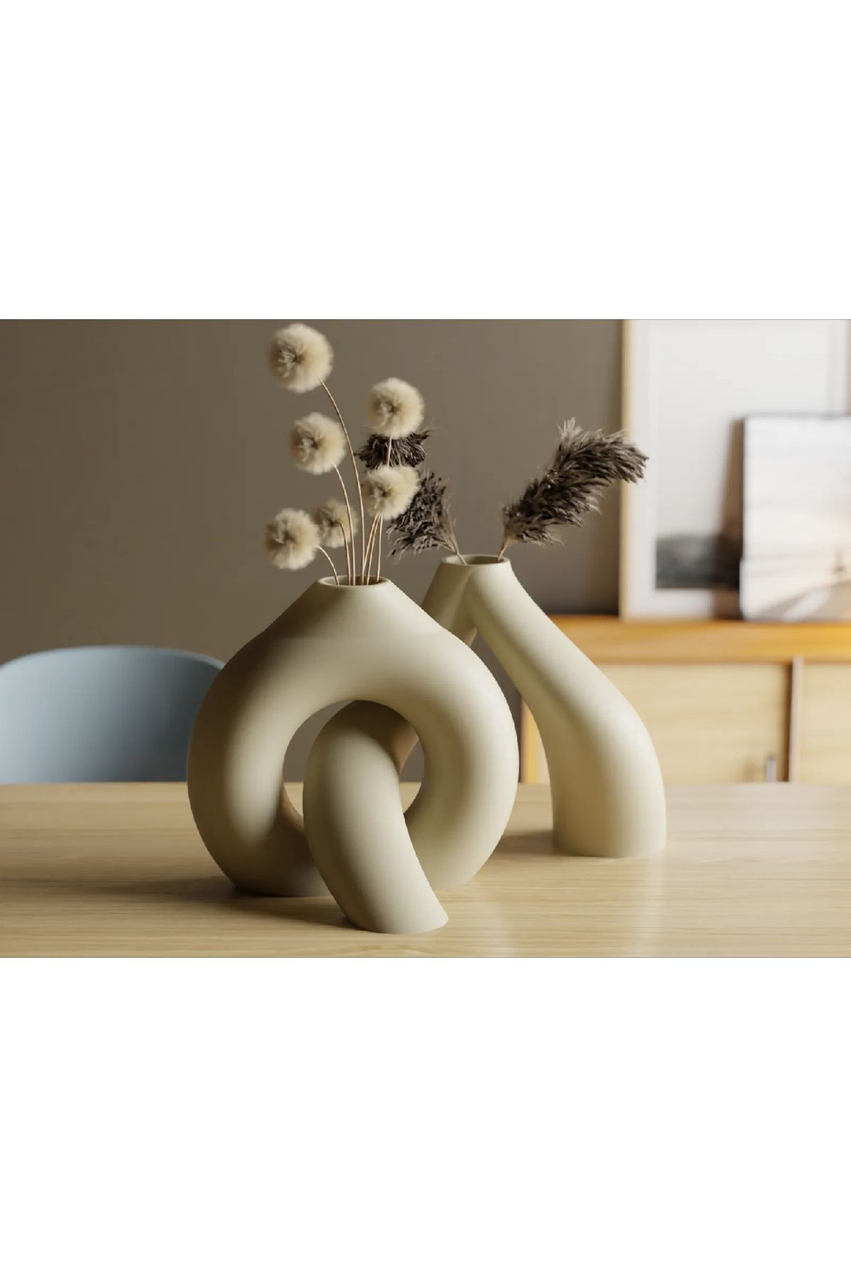 üç boyutlu haller Modern Dekoratif Vazo