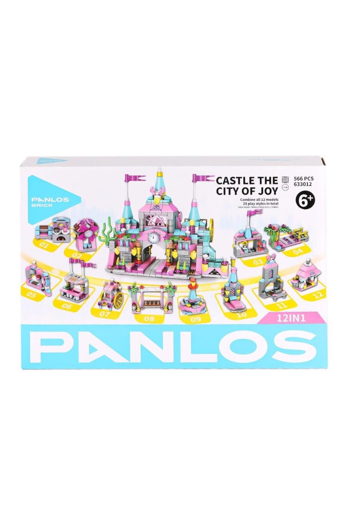 çankayagiyim Nessiworld P633012 Panlos Tuğla Şehri 556 Parça Blok Seti -Vagon life