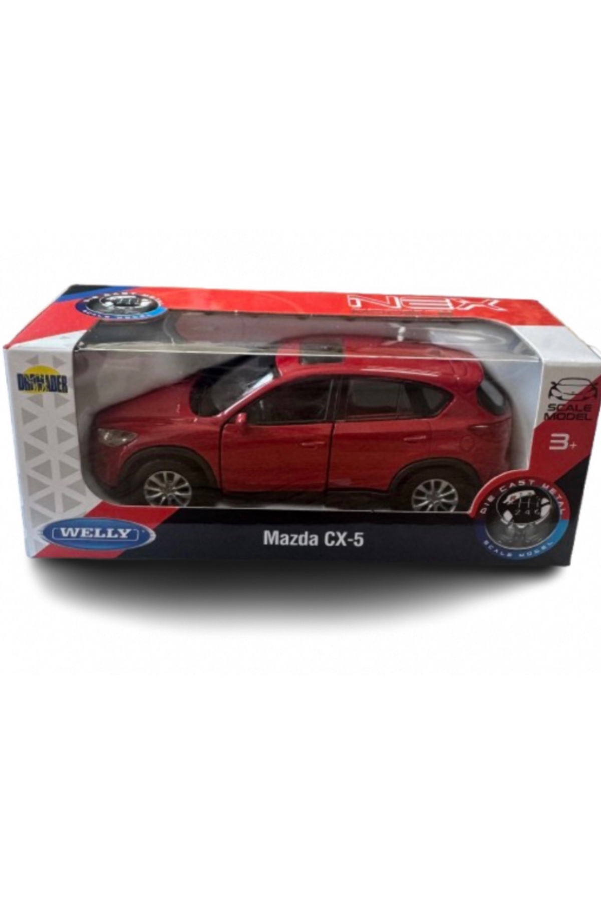 WELLY Mazda CX-5 1:34 Ölçekli Diecast Model Araba – Kırmızı