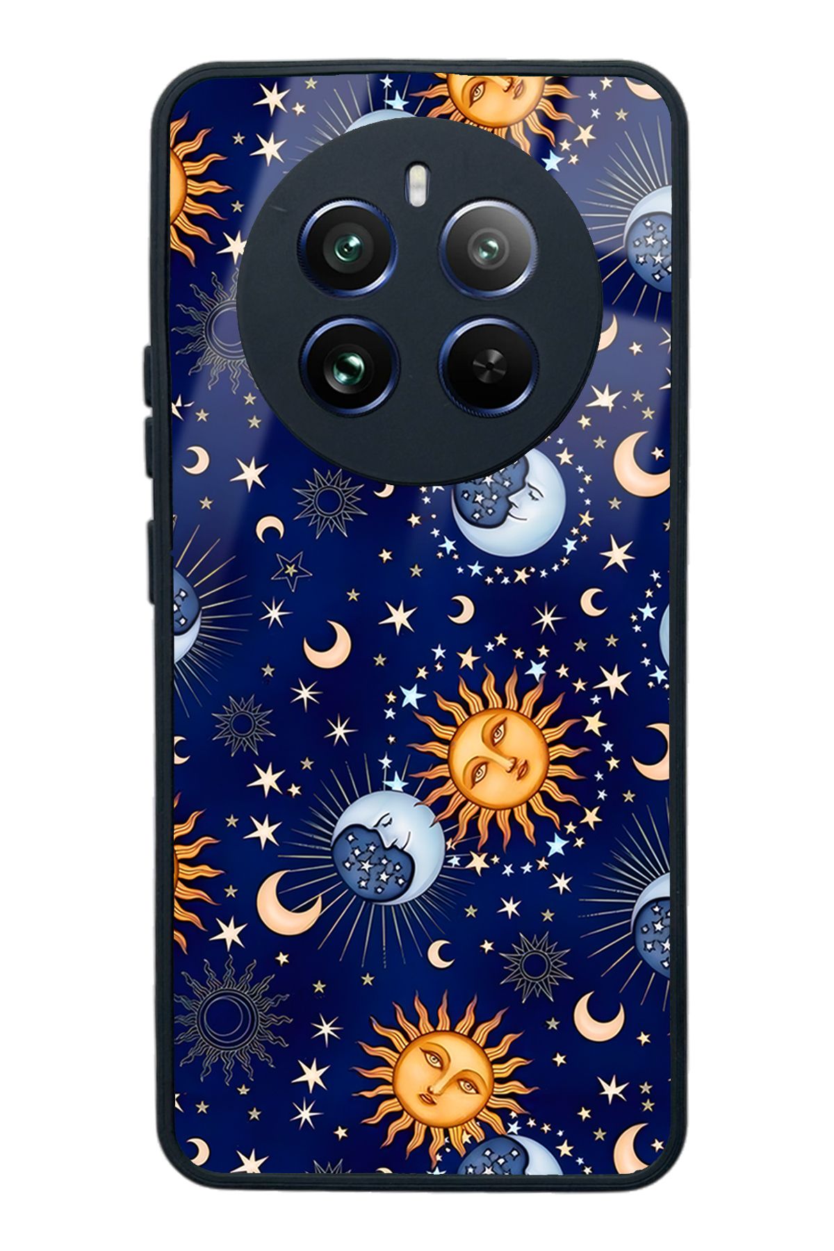 Spoyi Oppo Realme 12 Pro Plus Night Tasarımlı Glossy Telefon Kılıfı