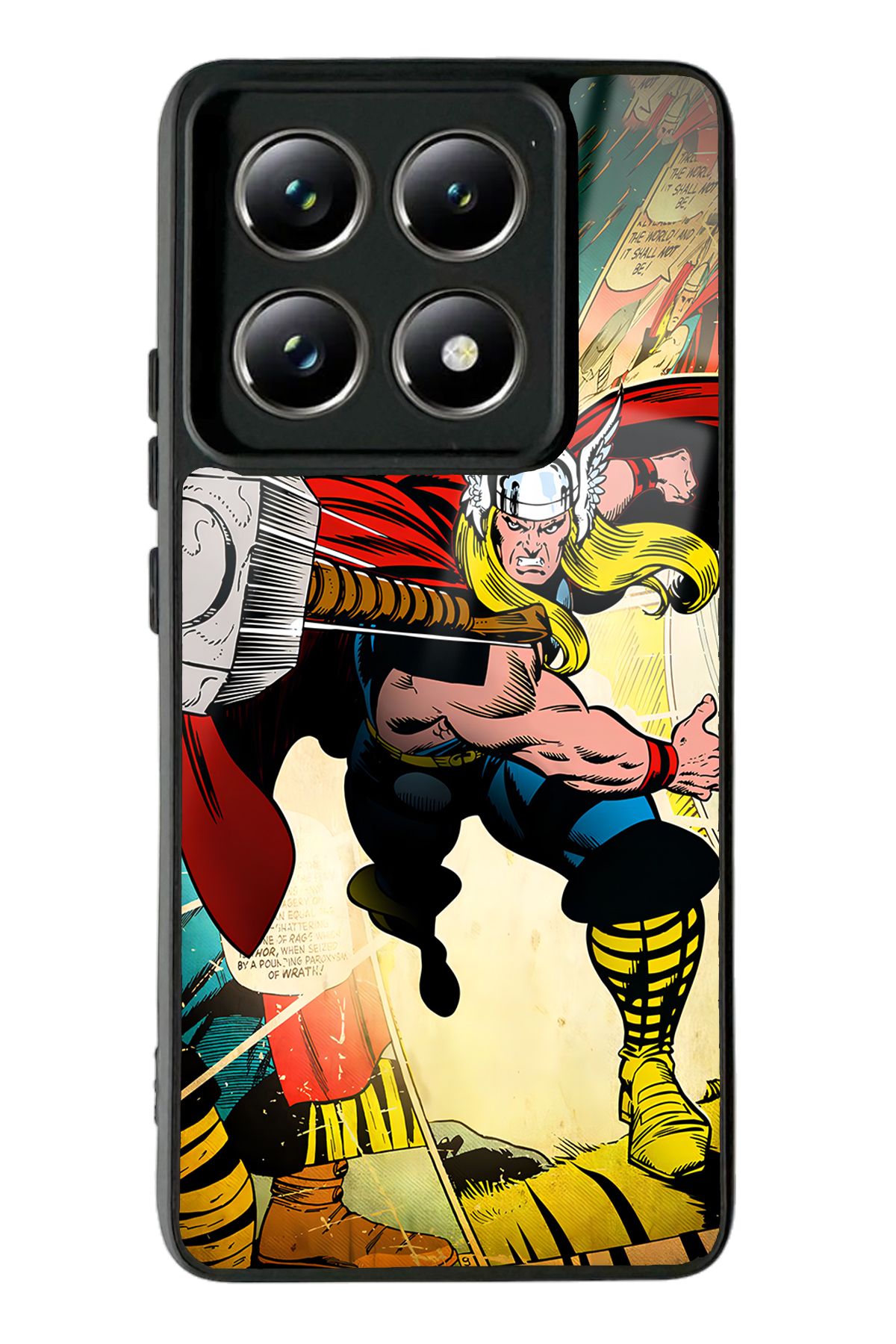 Spoyi Xiaomi Mi 14 T Pro Thor Tasarımlı Glossy Telefon Kılıfı