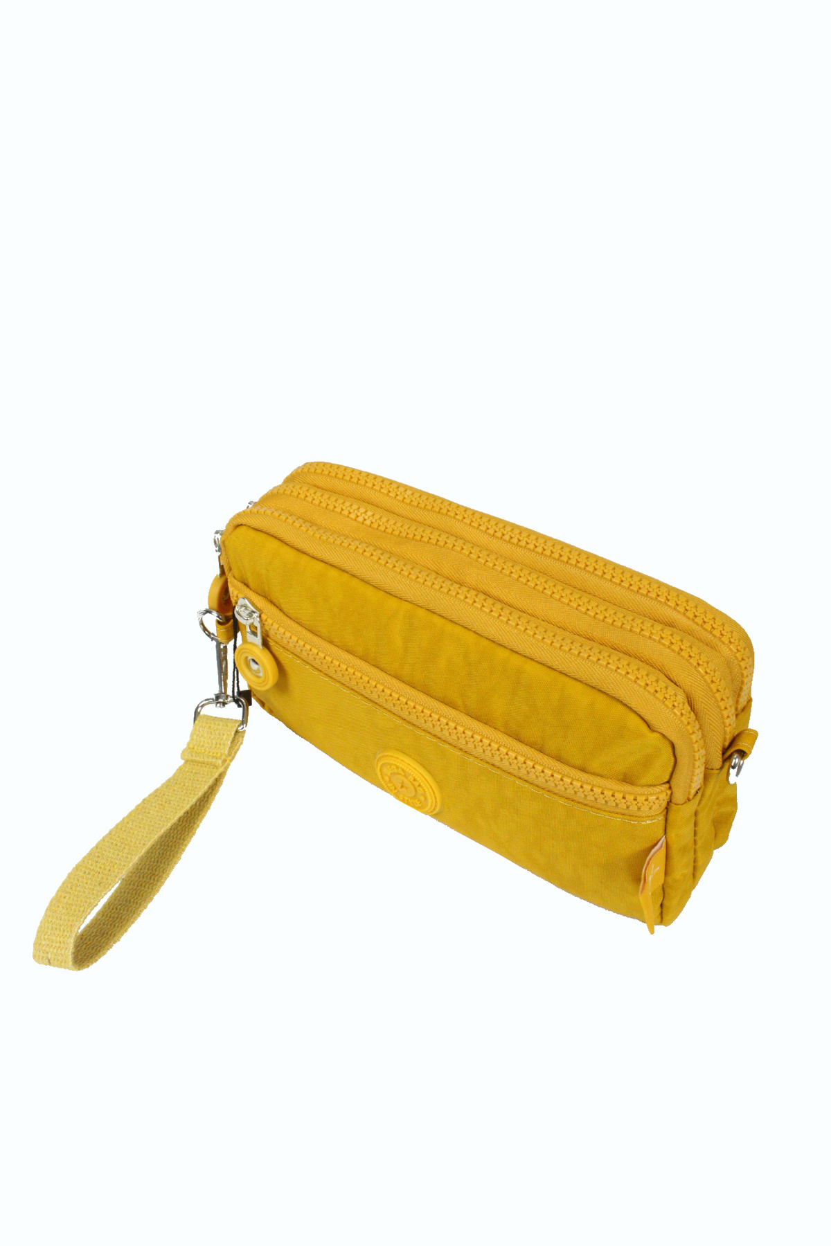 M 231 Mega Bag Krinkıl Kumaş Unisex El Omuz Çantası, Telefonluk (yatay), Clutch