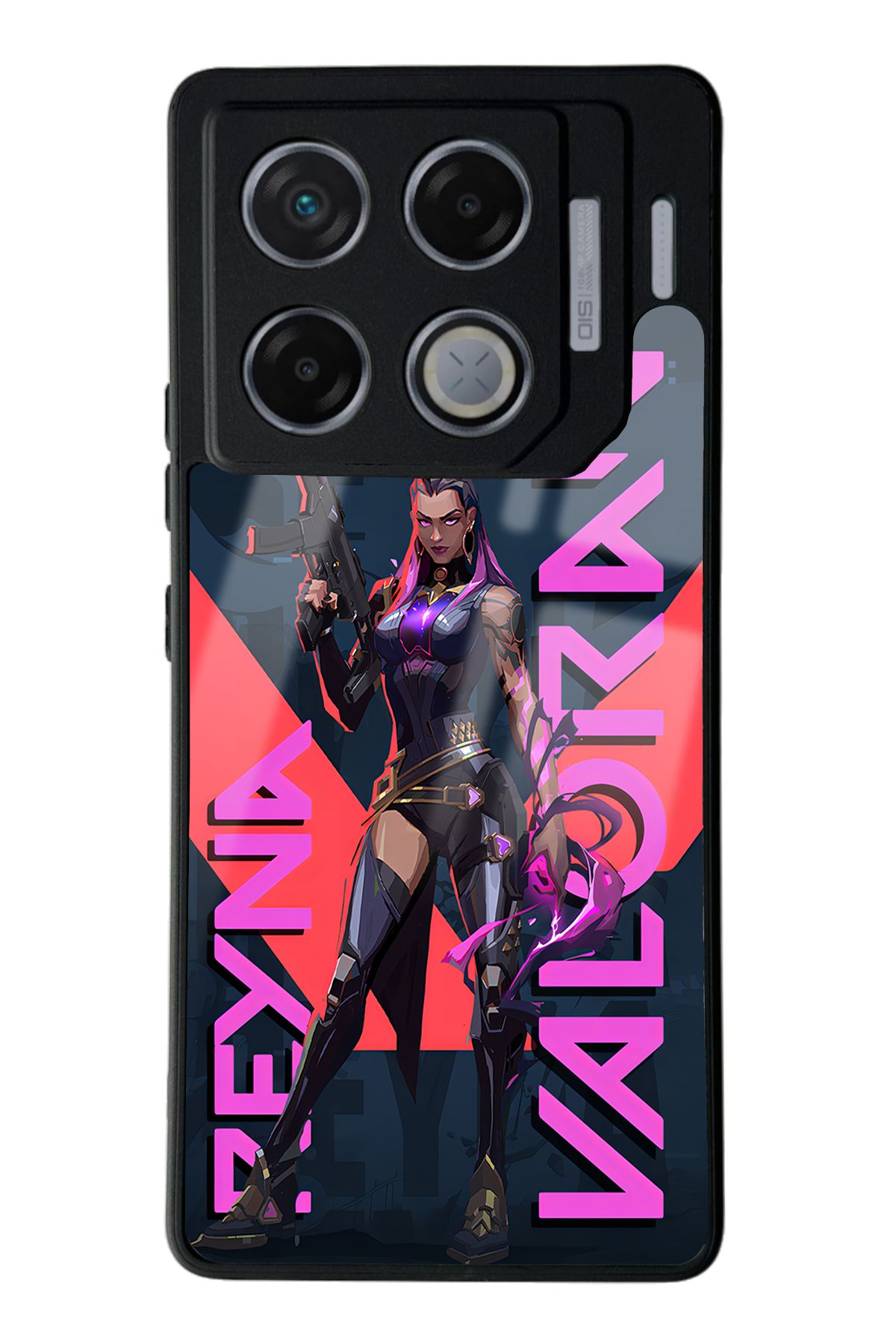 Spoyi İnfinix GT 20 Pro  Uyumlu Valorant Reyna Tasarımlı Glossy Telefon Kılıfı