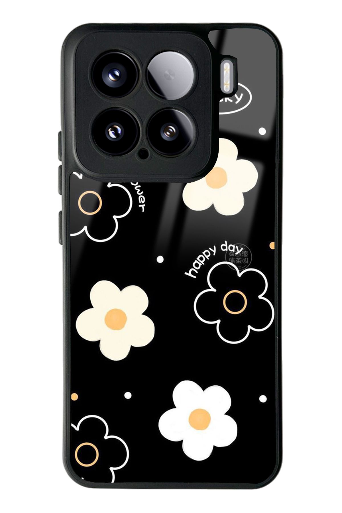 Spoyi Xiaomi Mi 15 Lucky Happy Day Tasarımlı Glossy Telefon Kılıfı